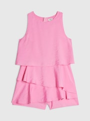 River Island Tiered Playsuit - Imagen 1 de 4