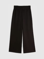 River Island Black Wide Fit Side Stripe Trousers - Image 2 of 4
