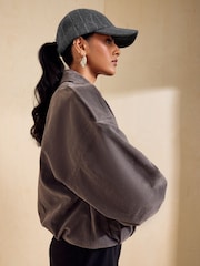 Friends Like These Grey Pin Stripe Hat - Image 2 of 7