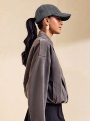 Friends Like These Grey Pin Stripe Hat - Image 4 of 7