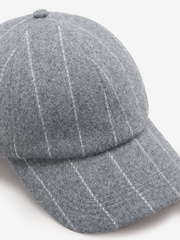 Friends Like These Grey Pin Stripe Hat - Image 6 of 7