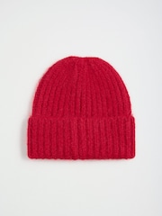 Friends Like These Red Brushed Knit Beanie - Image 4 of 5
