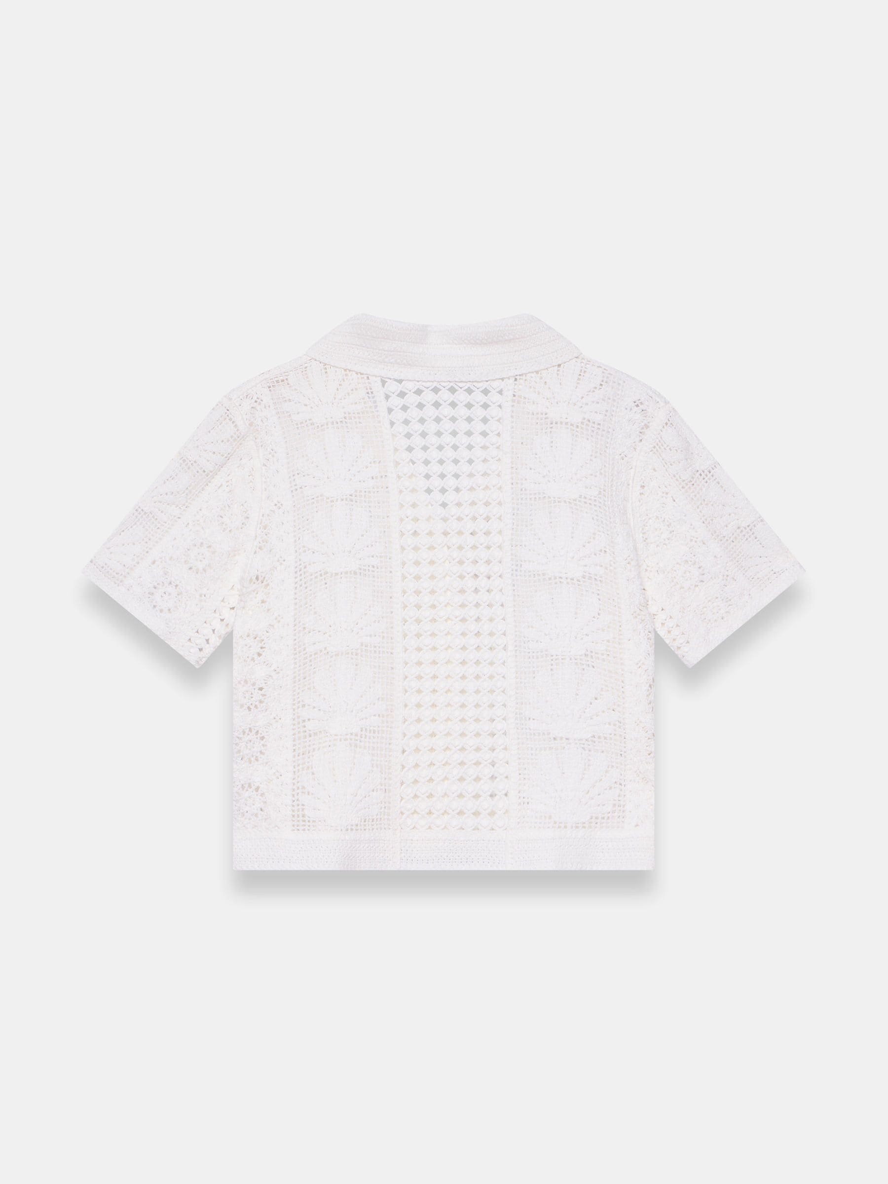 Buy Mint Velvet White Crochet Shell Shirt from the Next UK online shop