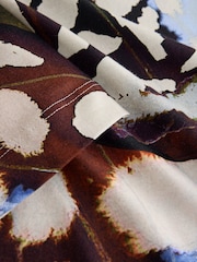 Butterfly Print Long Sleeve Crew Neck T-Shirt - Image 8 of 8