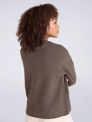 Animal Brown Fluffy Jumper - Image 2 of 10