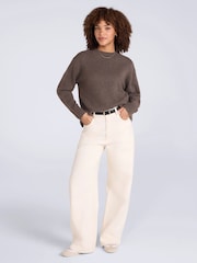 Animal Brown Fluffy Jumper - Image 3 of 10