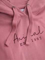 Animal Pink Maya Womens Logo Hoodie - Image 3 of 4