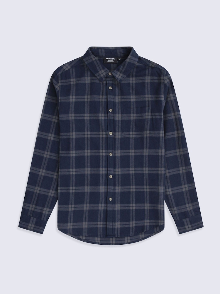 Animal Blue Cove Flannel Shirt - Image 1 of 5