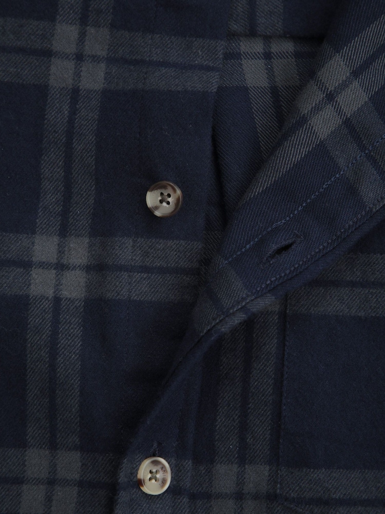Animal Blue Cove Flannel Shirt - Image 5 of 5