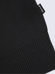 Animal Black Ribbed Quarter Zip Jumper - Image 8 of 9