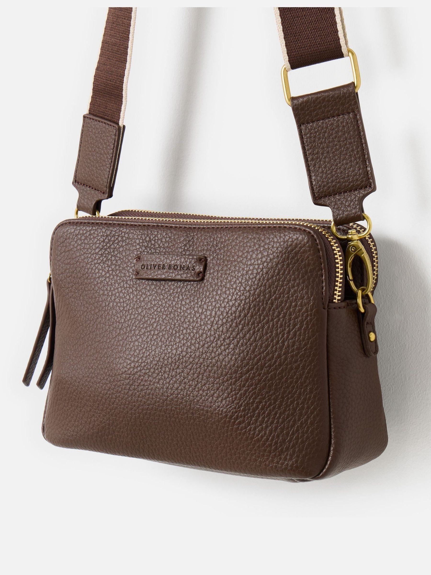 Buy Oliver Bonas Brown Isla Crossbody Bag from Next USA