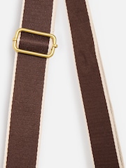 Oliver Bonas Brown Isla Crossbody Bag - Image 6 of 6