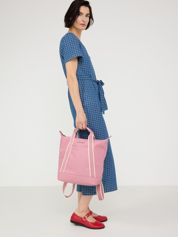 Oliver Bonas Pink Emmie  Backpack - Image 7 of 7