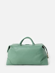 Oliver Bonas Green Olivia Moss Green Weekend Bag - Image 3 of 7