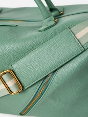 Oliver Bonas Green Olivia Moss Green Weekend Bag - Image 5 of 7