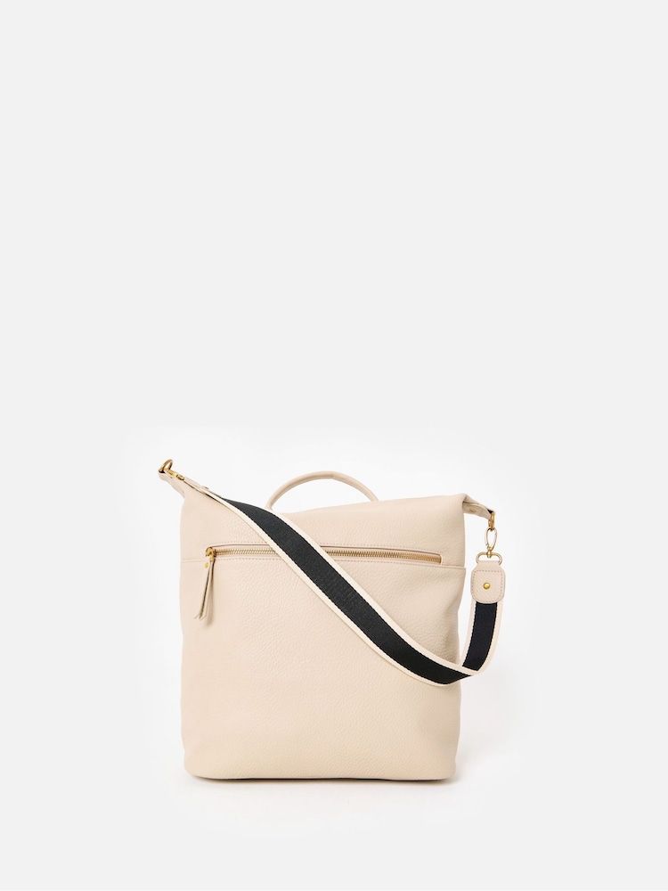 Oliver Bonas Cream Ethel Ecru Cream Backpack - Image 1 of 6