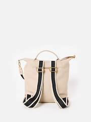 Oliver Bonas Cream Ethel Ecru Cream Backpack - Image 3 of 6