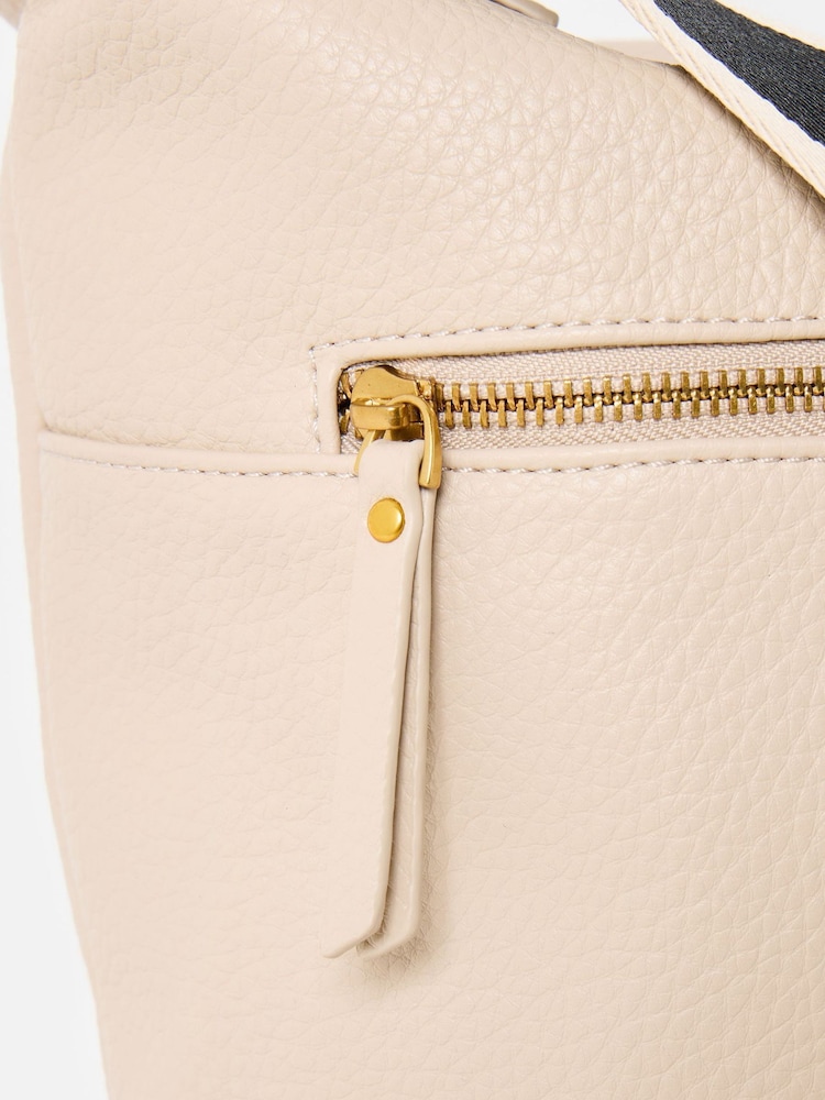 Oliver Bonas Cream Ethel Ecru Cream Backpack - Image 6 of 6