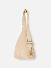 Oliver Bonas Cream Brooke Ecru  Corduroy Belt Bag - Image 3 of 7