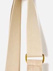 Oliver Bonas Cream Brooke Ecru  Corduroy Belt Bag - Image 4 of 7