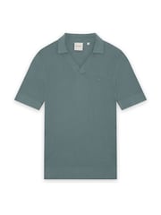 Lyle & Scott חולצת פולו סרוגה במרקם ריב בגזרה מרובעת - תמונה 6 מתוך 6