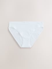 White High Leg 100% Cotton Knickers - Image 2 of 4