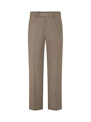 Skopes Natural Chaplin Tailored Fit Micro Check Suit Trousers - Image 3 of 4