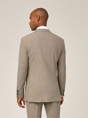 Skopes Natural Chaplin Tailored Fit Micro Check Suit Jacket - Image 3 of 6
