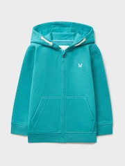 Crew Clothing Company Crossed Oars Zip Through Hoodie - Imagen 1 de 3