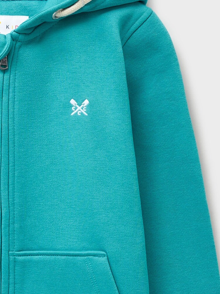 Crew Clothing Company Crossed Oars Zip Through Hoodie - Imagen 3 de 3