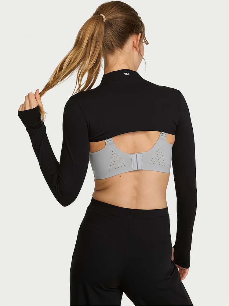 Victoria's Secret Black Elevate™ Shrug - Image 2 of 2 Victoria's Secret Black Elevate™ Shrug - Image 2 of 2