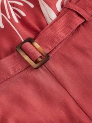 White Stuff Pink Darcie Midi Skirt - Image 6 of 6