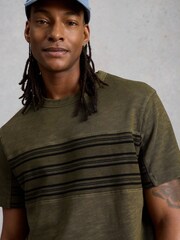 White Stuff Harrington Cut Stripe T-Shirt - Imagen 4 de 6