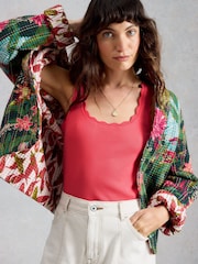 White Stuff Pink Piper Vest - Image 1 of 6