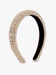 Jon Richard Gold Plated Statement Crystal Headband - Imagen 3 de 3