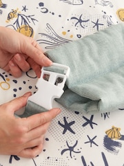 Tutti Bambini Ocean White Baby Beanbag - Image 4 of 7