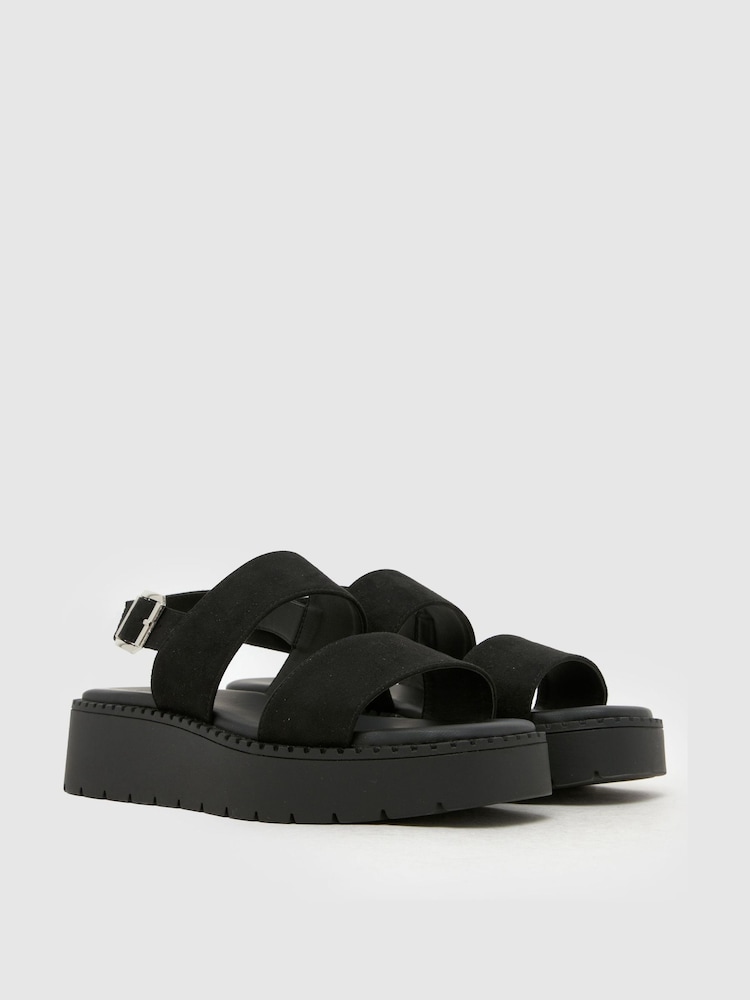 Schuh Black WF Tuscany Chunky Sandals - Image 2 of 4