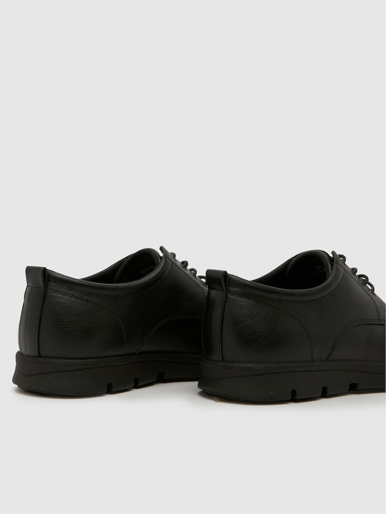 Schuh Pilot Lace Up Shoes - Larawan 4 ng 4