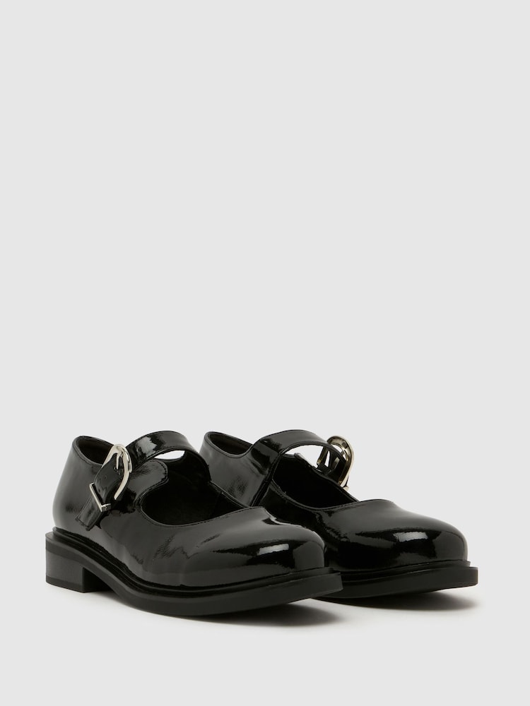 Schuh Black Lucan Mary Jane Shoes - Image 2 of 4 Schuh Black Lucan Mary Jane Shoes - Image 2 of 4