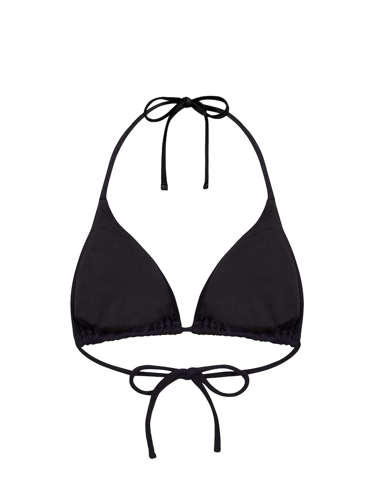 Chelsea Peers Embroidered Palm & Sun Triangle Bikini Top - Imagen 6 de 6