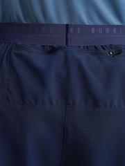 Nike Blue Dri-FIT Stride 7 Inch Brief Lined Running Shorts - Image 4 of 5