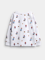 JoJo Maman Bébé White Paddington Jersey Pyjamas - Image 3 of 6