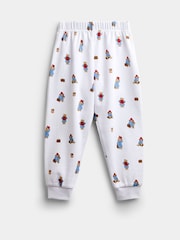 JoJo Maman Bébé White Paddington Jersey Pyjamas - Image 4 of 6
