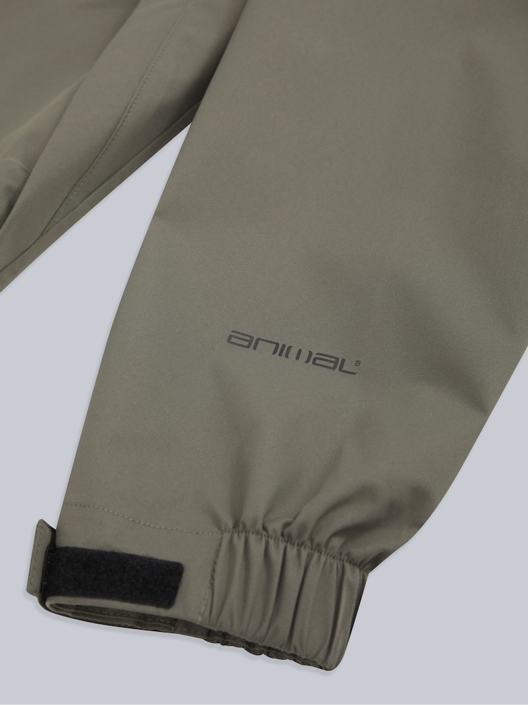 Animal Khaki Pace Packable Waterproof Jacket - Image 6 of 6