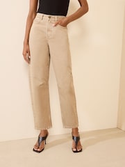 Friends Like These Stone Denim Barrel Jeans - Image 2 of 5