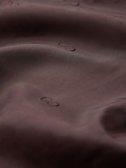 CERENE Wren Chocolate Brown Real Leather Funnel Neck Jacket - Image 12 of 12