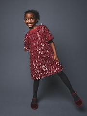 Red Tassel Dress (3-16yrs) - Image 1 of 8