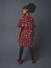 Red Tassel Dress (3-16yrs) - Image 2 of 8