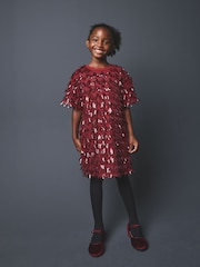 Red Tassel Dress (3-16yrs) - Image 3 of 8