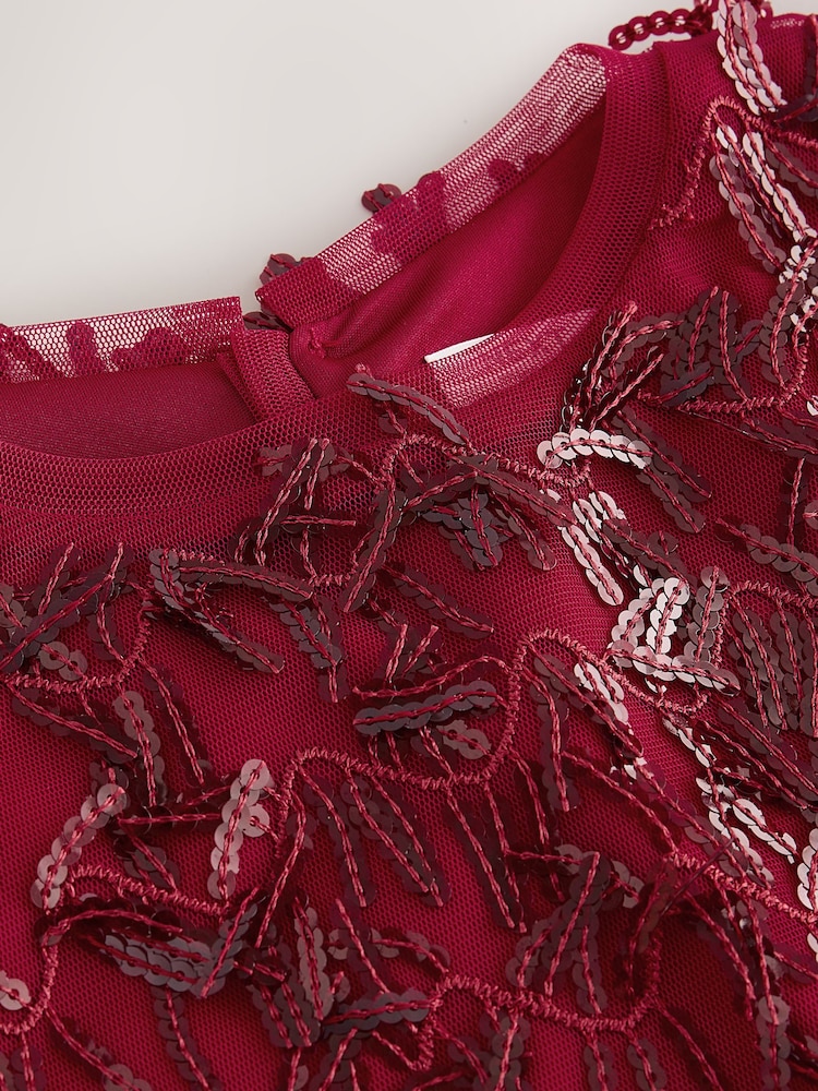 Red Tassel Dress (3-16yrs) - Image 8 of 8